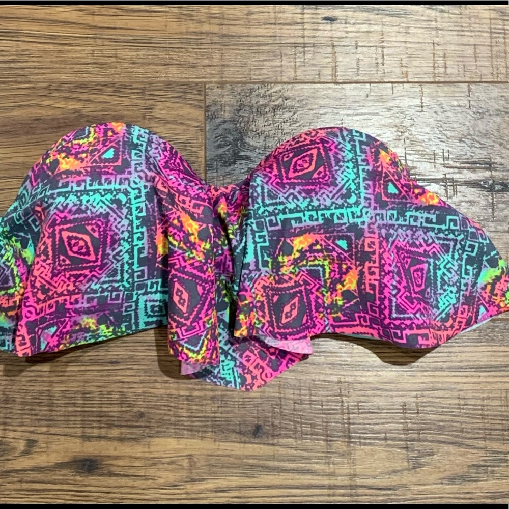 Charlotte Russe Strapless Bikini Top size small